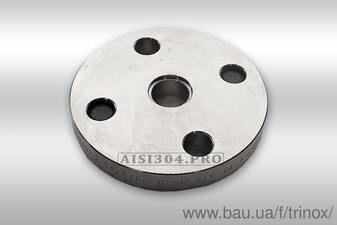 Фланец нержавеющий Гост 11820-80 Ду 100 Ру10/Ру16 AISI 304 &mdash; Тринокс